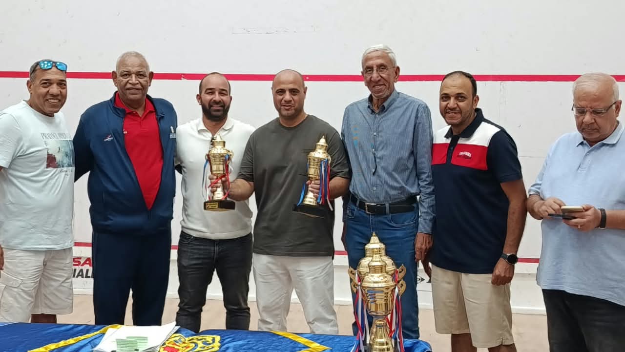 فريق وزارة الشباب والرياضة يحصد برونزية الاسكواش في أولمبياد الشركات