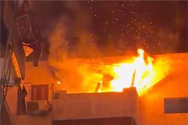 مصرع طفلين وإصابة الثالث والأم في حريق شقة سكنية بطنطا