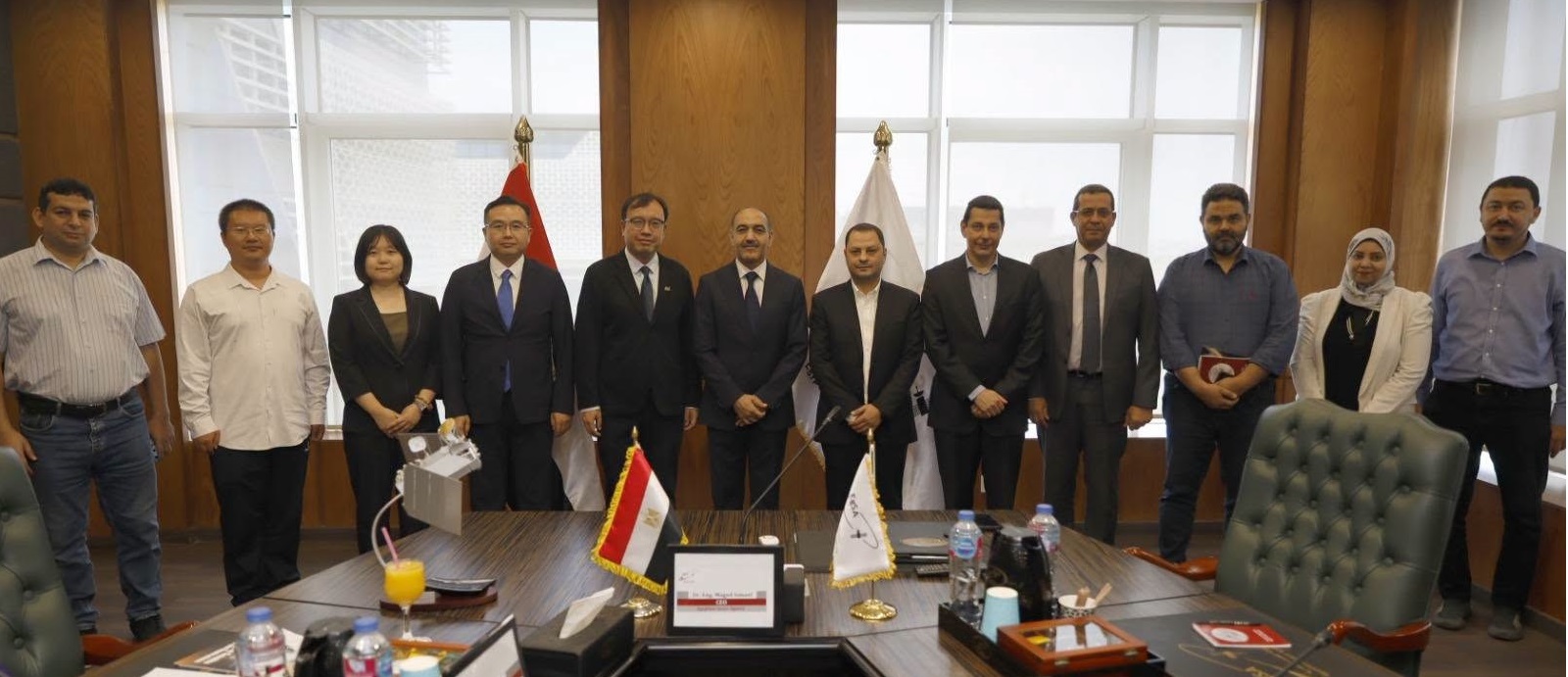 تعاون مشترك بين وكالة الفضاء المصرية وهيئة الأرصاد الصينية