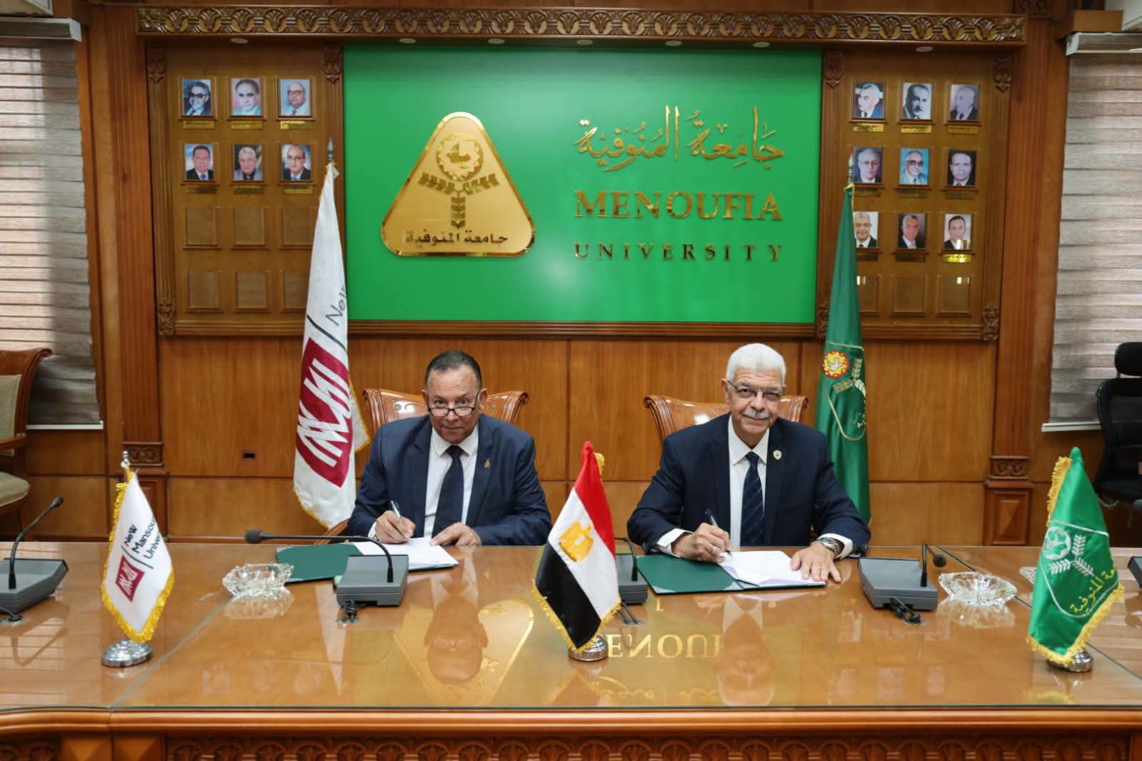 شراكة بين  جامعتى المنوفية والمنصورة الجديدة لتعزيز التدريب الطبي والتعليم المستمر