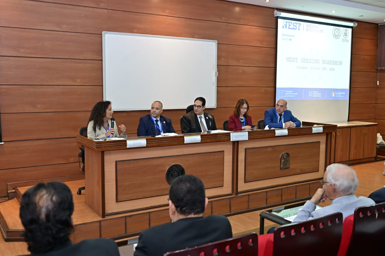 جامعة القاهرة تعزز شراكتها البحثية مع جامعة كالياري ومؤسسة NEST الإيطالية