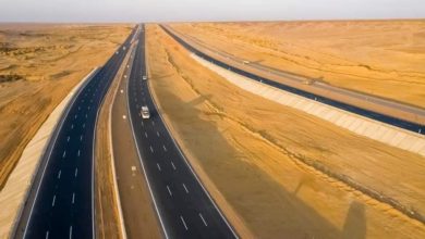 تطوير طريق الصعيد الصحراوي