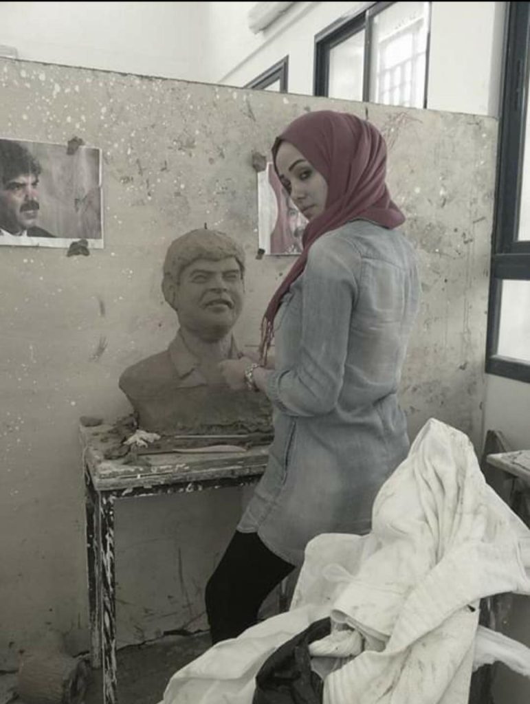 أعمال الفنانة التشكيلية ضحى محمد