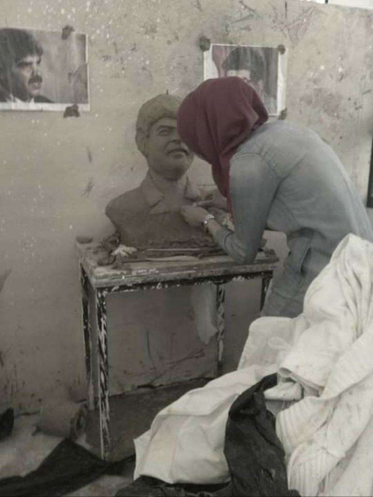 أعمال الفنانة التشكيلية ضحى محمد