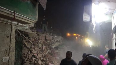 عاجل.. كارثة تضرب شبرا الخيمة "جثث" ومصابين تحت أنقاض العقار المنهار