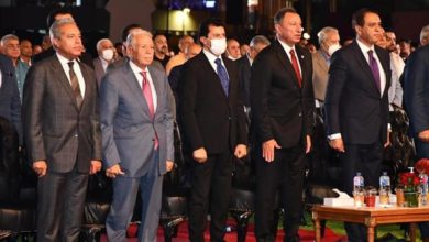 أشرف صبحي يشارك احتفالية الأهلي لـ "تدشين النجمة العاشرة"..صور