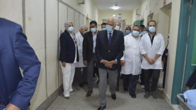محافظ الجيزة يفتتح قسم "العناية المركزة" بـ مستشفى أوسيم المركزي