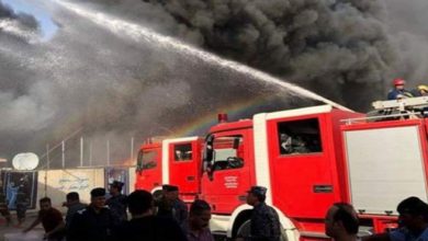 "أحدهم جثة"إنقاذ 4 موظفين قبل أن تلتهمهم النيران داخل شركة دعاية واعلان بالجيزة