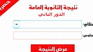 خطوات الاستعلام عن نتيجة الدور الثاني للثانوية العامة 2021