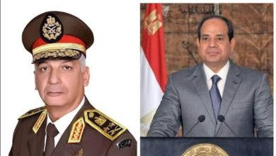 "مصر ستبقى وطناً عزيزاً آمناً لكل المصريين"وزير الدفاع يهنئ الرئيس السيسي بذكرى المولد النبوي