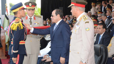 السيسي: يشهد فيلما تسجيليا بعنوان "قادة في وجدان الأمة" خلال حفل تخرج الكليات والمعاهد العسكرية