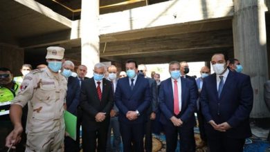 عبد الغفار يتفقد جامعة المنوفية الأهلية (صور)