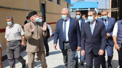 قبل الافتتاح.. وزير الزراعة ومحافظ الغربية يتفقدان مجزر شبشير الحصة