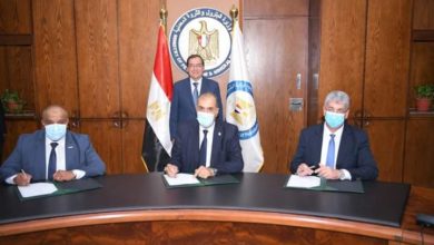 وزير البترول يشهد توقيع إنشاء مشروع تكرير أسيوط