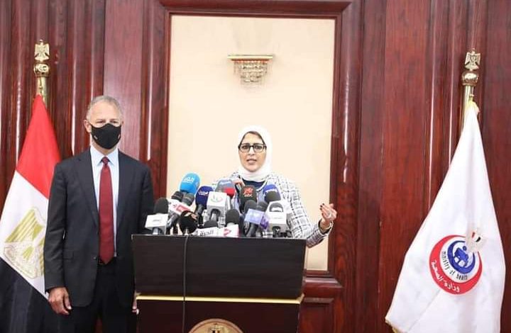 هالة زايد تعقد مؤتمرًا مع السفير الأمريكي لـ مناقشة أمر هام بشأن كورونا