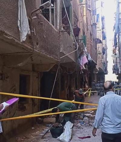 من بينهم أطفال.. بالاسماء 4 جثث ضحايا لـ حادث انهيار عقار العمرانية