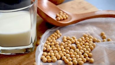 حليب الصويا لبشرة صحية متوردة
