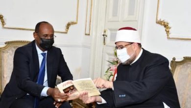 وزير الأوقاف يستقبل نظيره الجيبوتي لـ بحث سبل التعاون المشترك بين الوزارتين