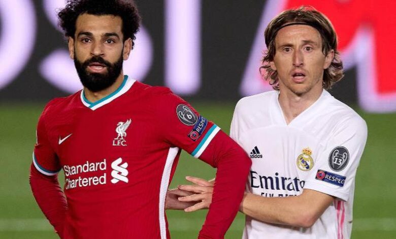 موعد مباراة ليفربول ضد ريال مدريد