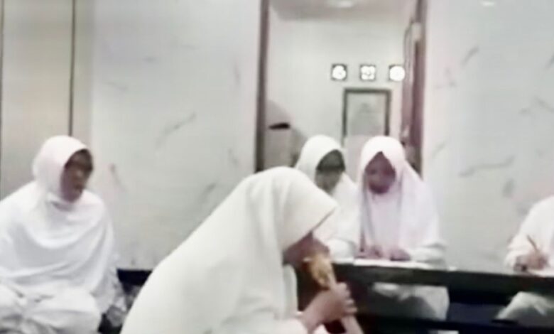 وفاة سيدة اندونيسية