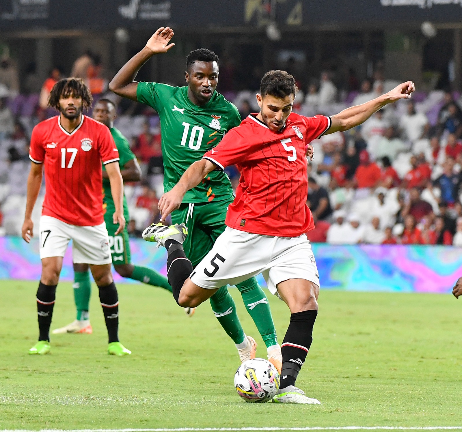 منتخب مصر يحقق فوزاً صعباً على زامبيا