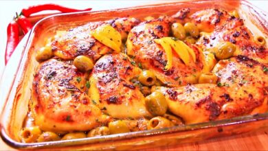 صينية دجاج اليوم بالزبادي