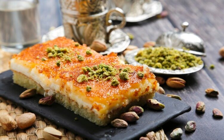 بسبوسة بالمكسرات