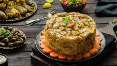 محشي ورق الملفوف بالخضار