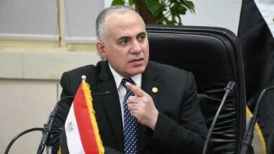 وزير الرى