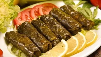 ورق عنب حامض وحار