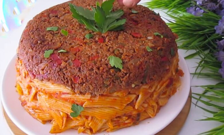 طاجن المكرونة