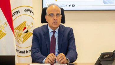 وزير الري