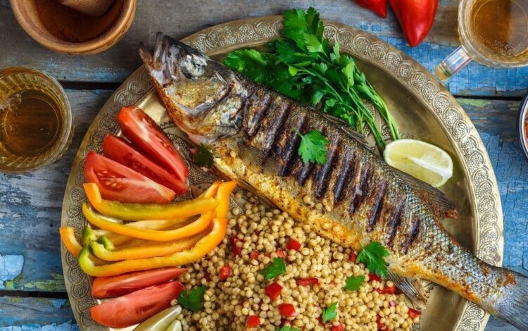 السمك اللبناني الحار