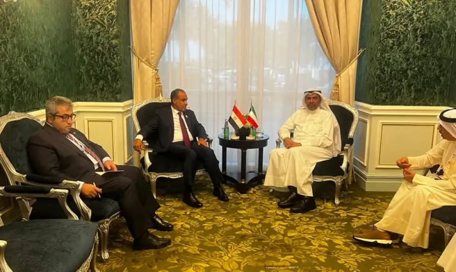 مصر والكويت تؤكدان رفض العدوان على غزة وتدعو لحل عادل للقضية الفلسطينية