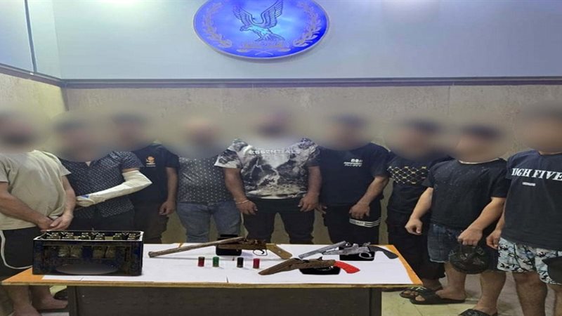 ضبط طرفي مشاجرة بسبب معاكسة فتاة بمنطقة حلوان