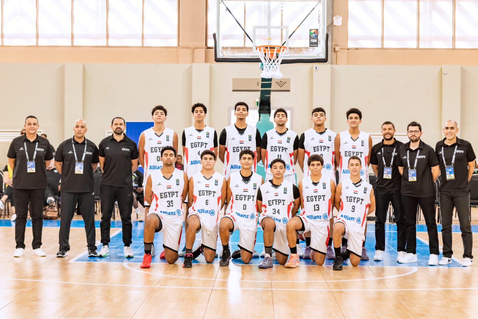 منتخب مصر يصطدم بأنجولا في ربع نهائي الأفروباسكت للناشئين