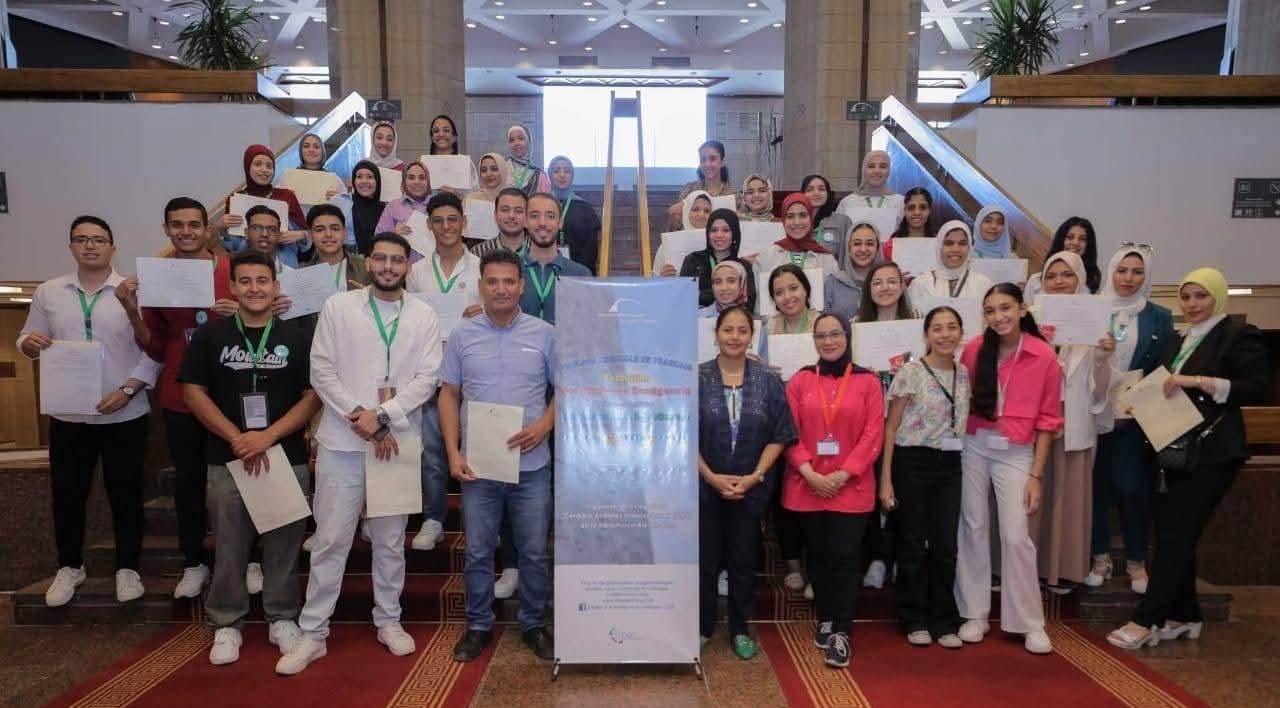 طلاب جامعة أسيوط يحصدون 4 جوائز فردية والمركز الأول في المشروع الجماعي بالمسابقة الفرنكوفونية