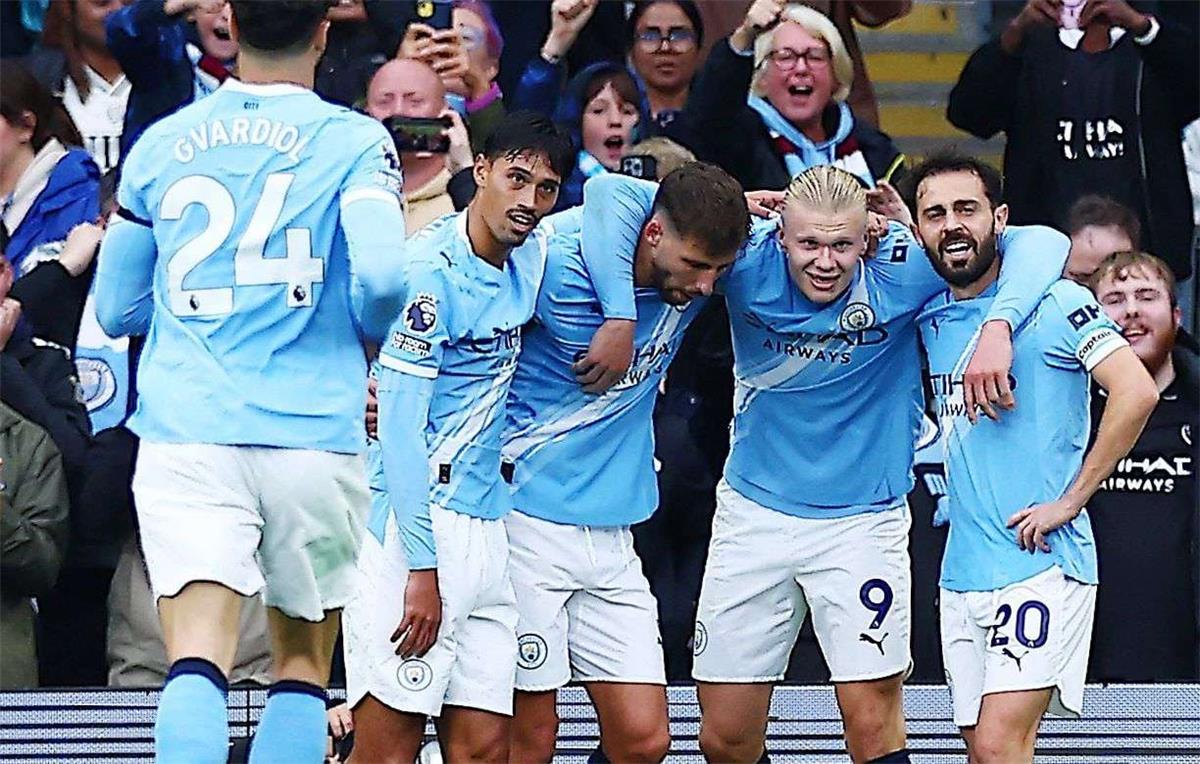مانشستر سيتي يستدرج بيرنلي لمواصلة الانتصارات