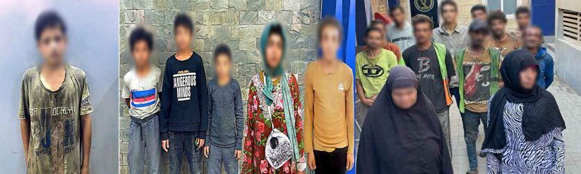 ضبط 6 متهمين و26 طفلا في واقعة استغلال للتسول بالقاهرة