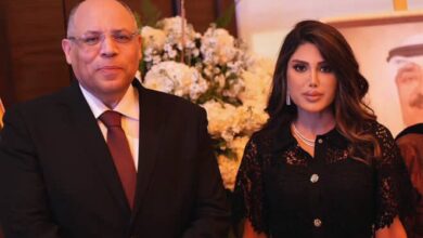 الاعلامية شوق الشيرازى وسيادة السفير محمد جابر ابوفاء