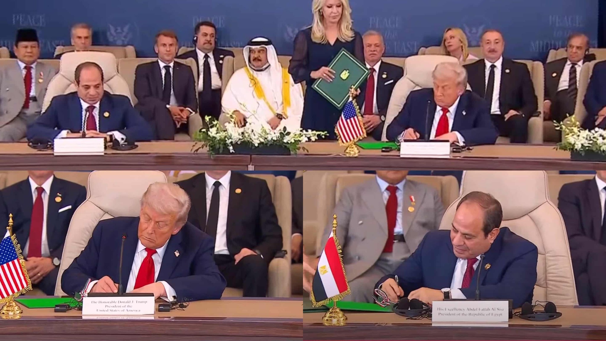رسميًا.. توقيع وثيقة وقف إطلاق النار في قطاع غزة