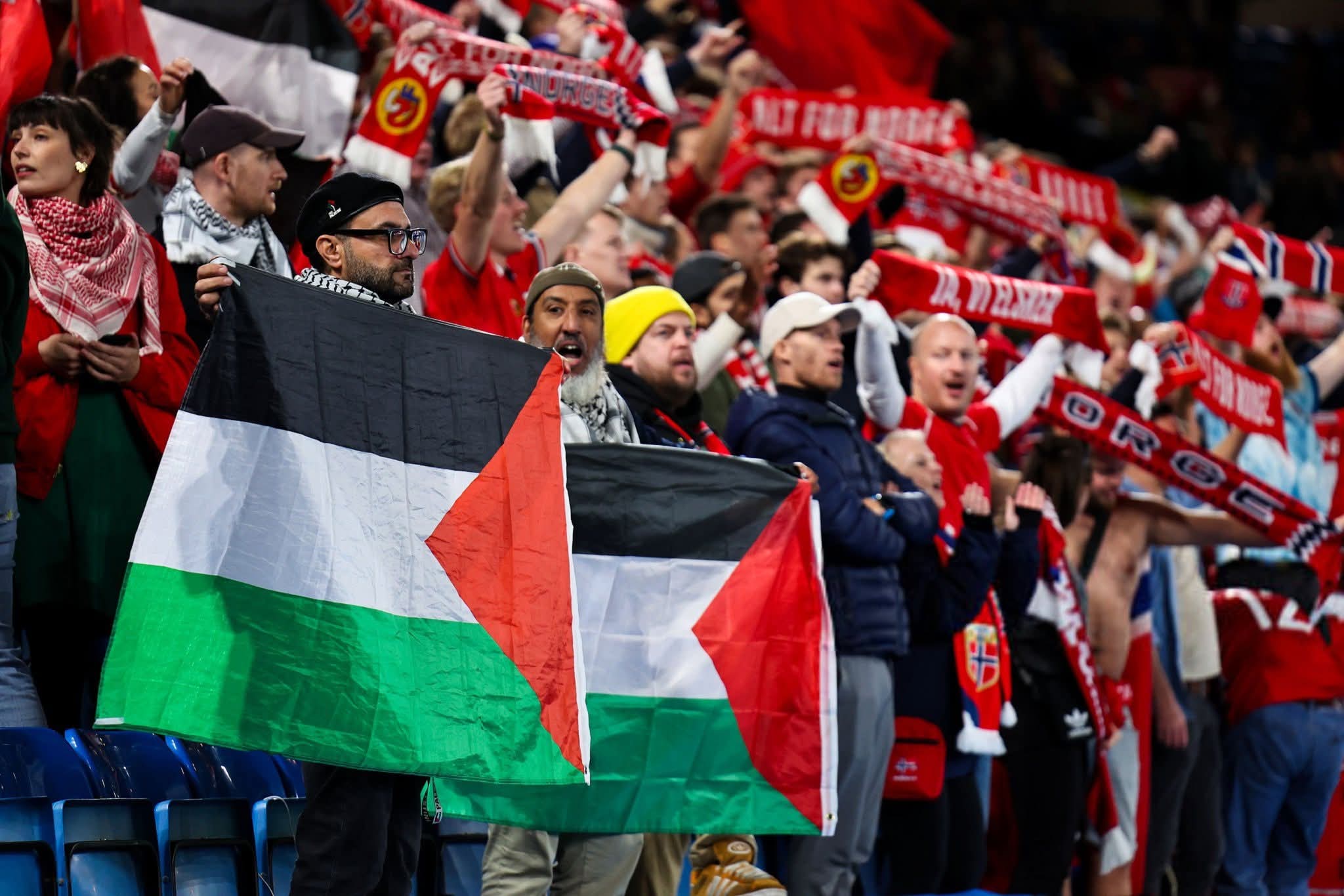 النرويج تكتسح إسرائيل بخماسية في مباراة عنوانها دعم فلسطين