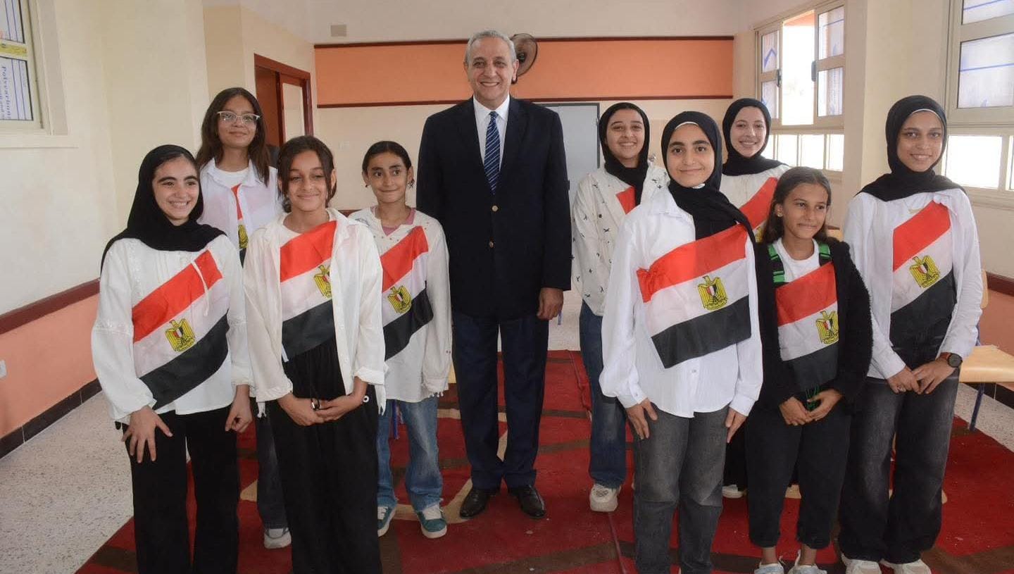 محافظ الغربية يفتتح مدرسة نشيل الابتدائية الجديدة