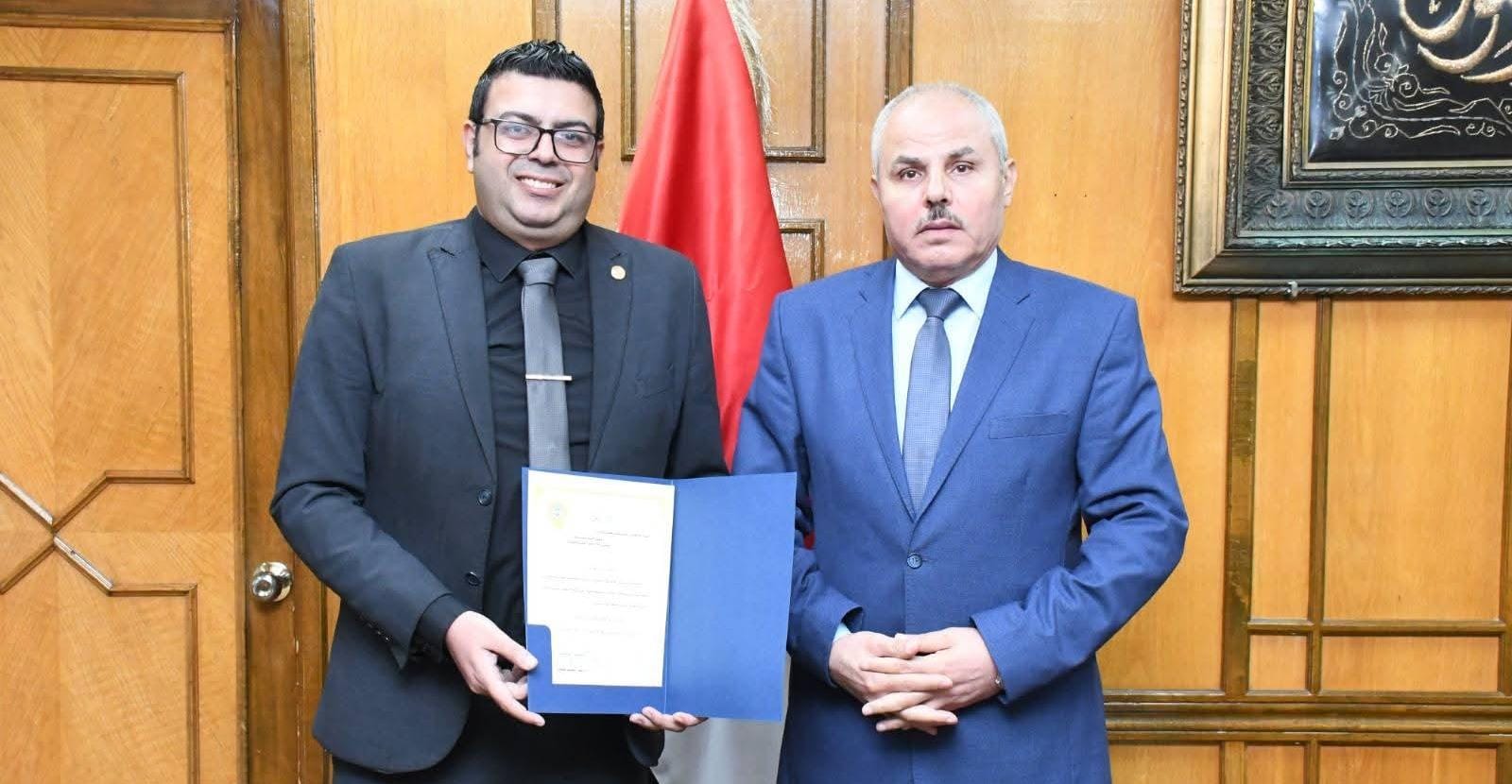 الدكتور أحمد مجدي وكيلاً لكلية الهندسة لشئون الدراسات العليا والبحوث بجامعة قناة السويس