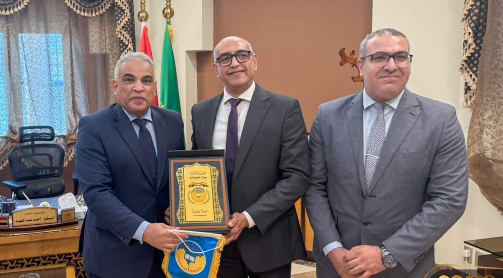 رئيس جامعة طنطا يثمن دور السفارات والقنصليات المصرية في دعم جهود المؤسسات التعليمية