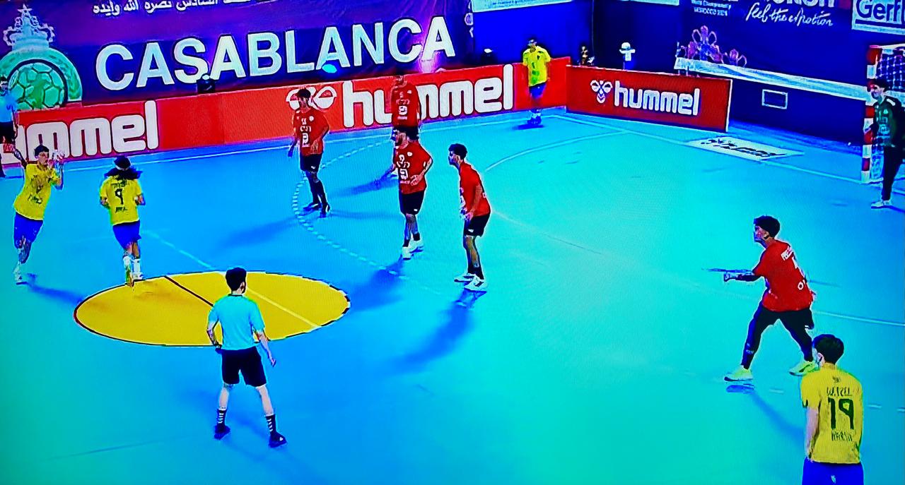 منتخب مصر يستهل مشواره  بفوز كبير على البرازيل في كأس العالم لليد