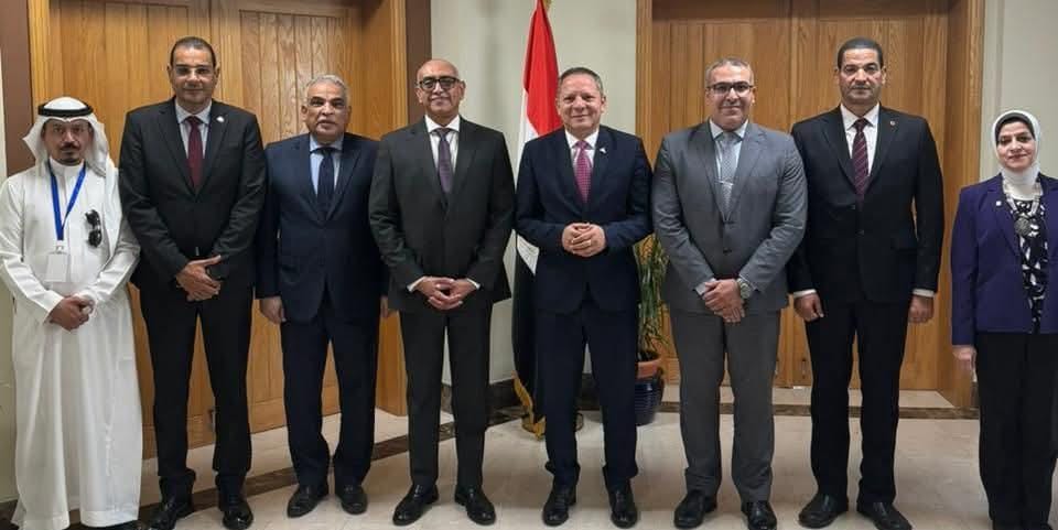 القنصل العام المصري بجدة يستقبل رئيس جامعة دمياط