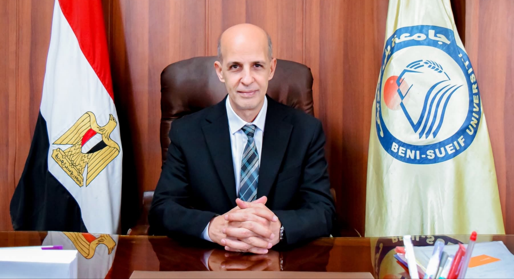 رئيس جامعة بني سويف : تخصيص جزء من المحاضرات للتوعية بأهمية المتحف المصري الكبير