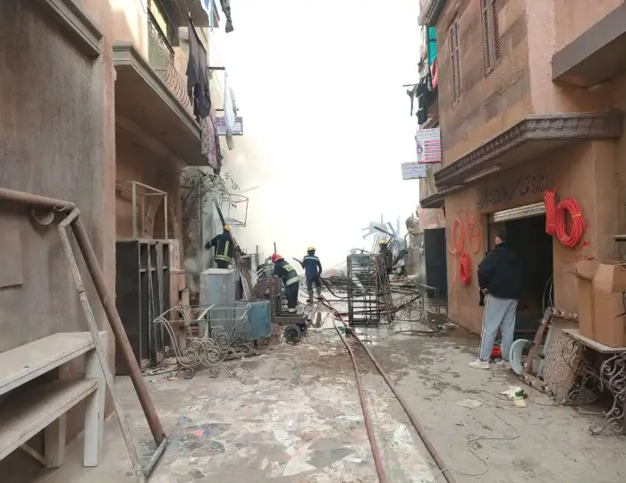 بيان رسمي من وزير الثقافة بشأن حريق استوديو مصر
