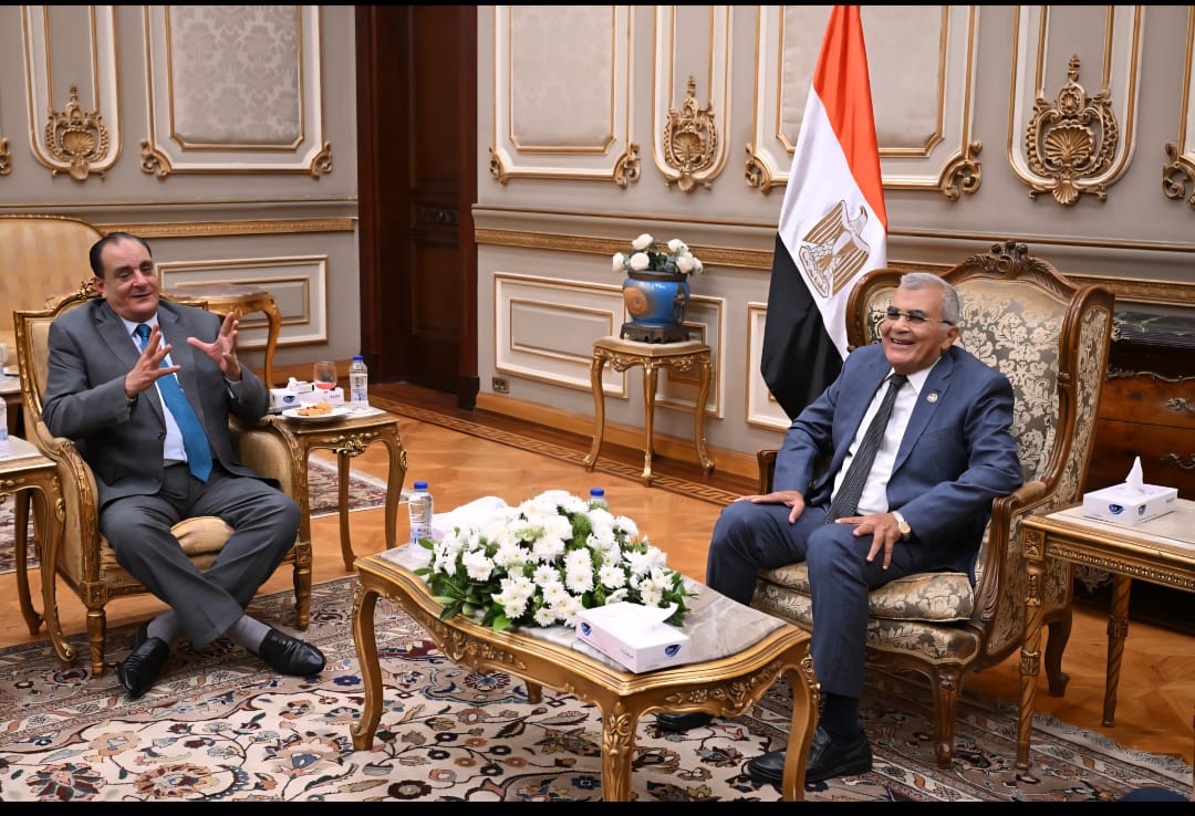 المستشارعصام فريد رئيس الشيوخ يستقبل السفير العراقي بالقاهرة